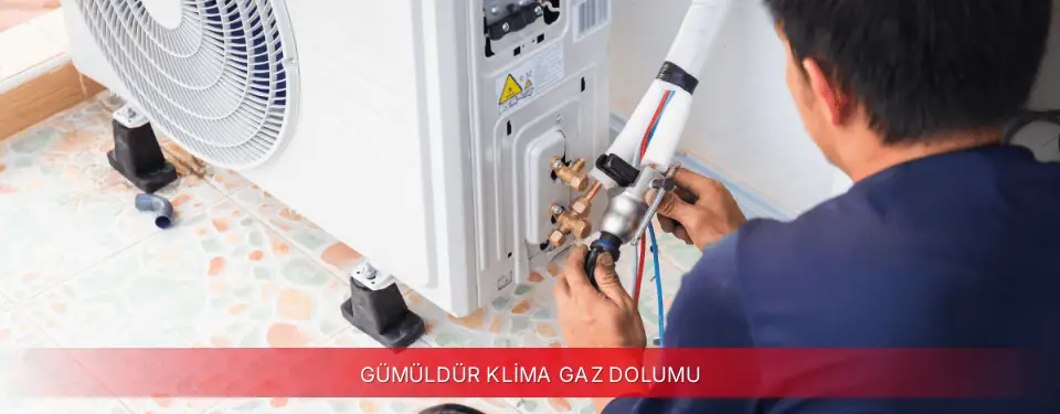Gümüldür İlçemi Kumtel Klima Gaz Dolumu